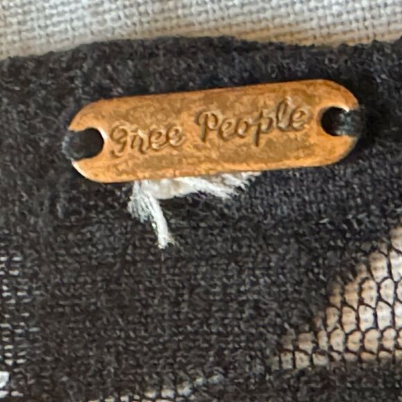 FREE PEOPLE WOMEN Small Queens Love Black Asymmetrical Lace Dress‎ No size tag - Picture 5 of 10